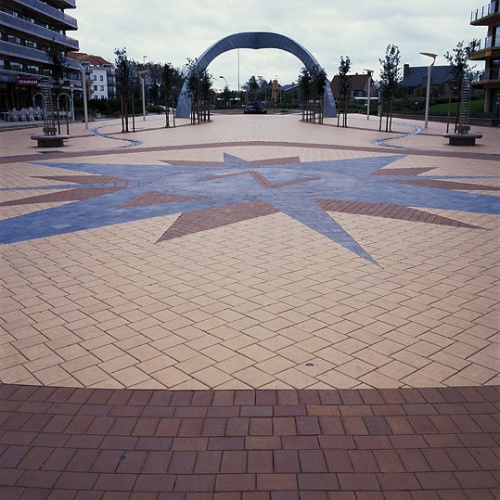Клинкерная брусчатка CRH Kamenz gelb